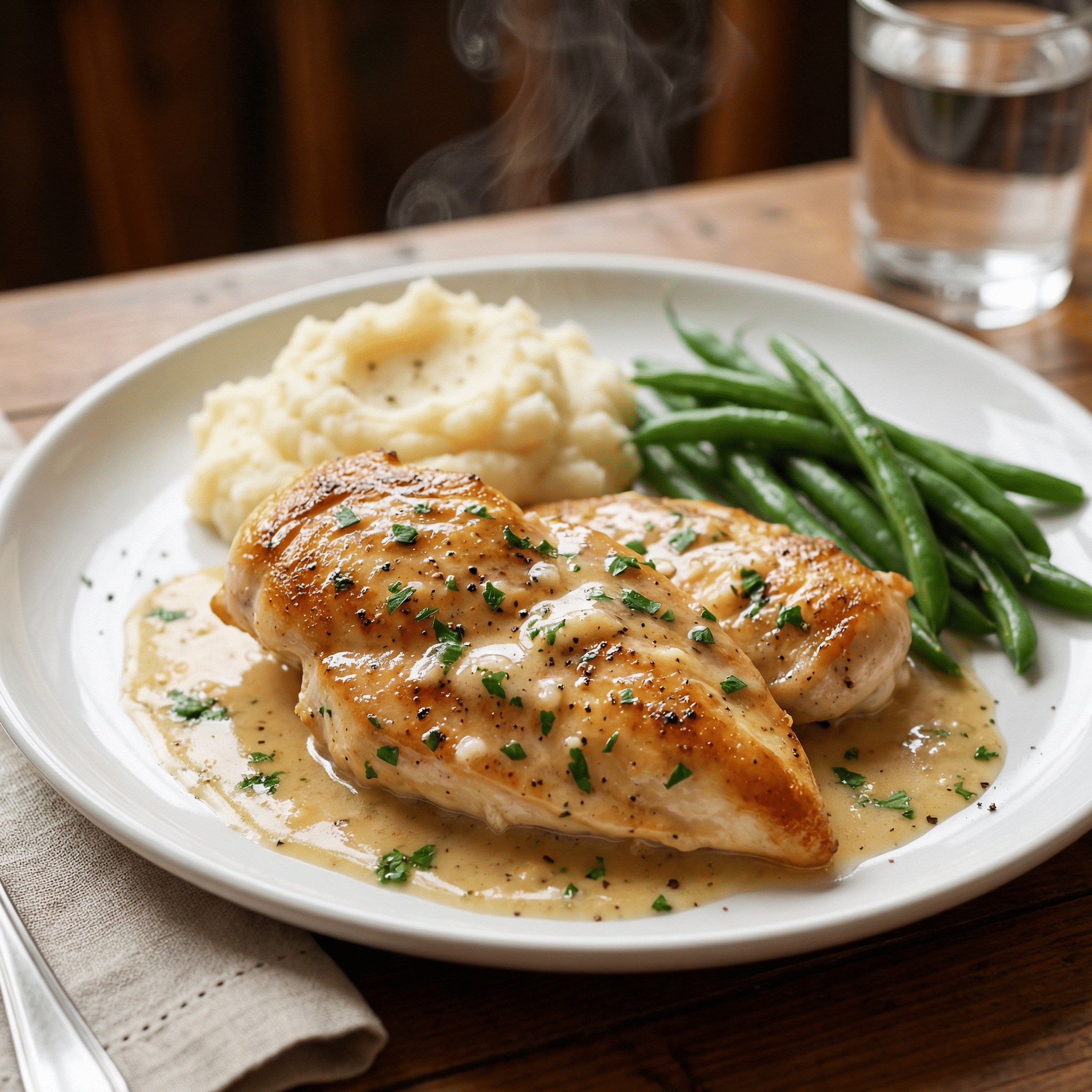 Creamy Garlic Chicken Recipe – Easy, Rich, and Ready in 20 Minutes