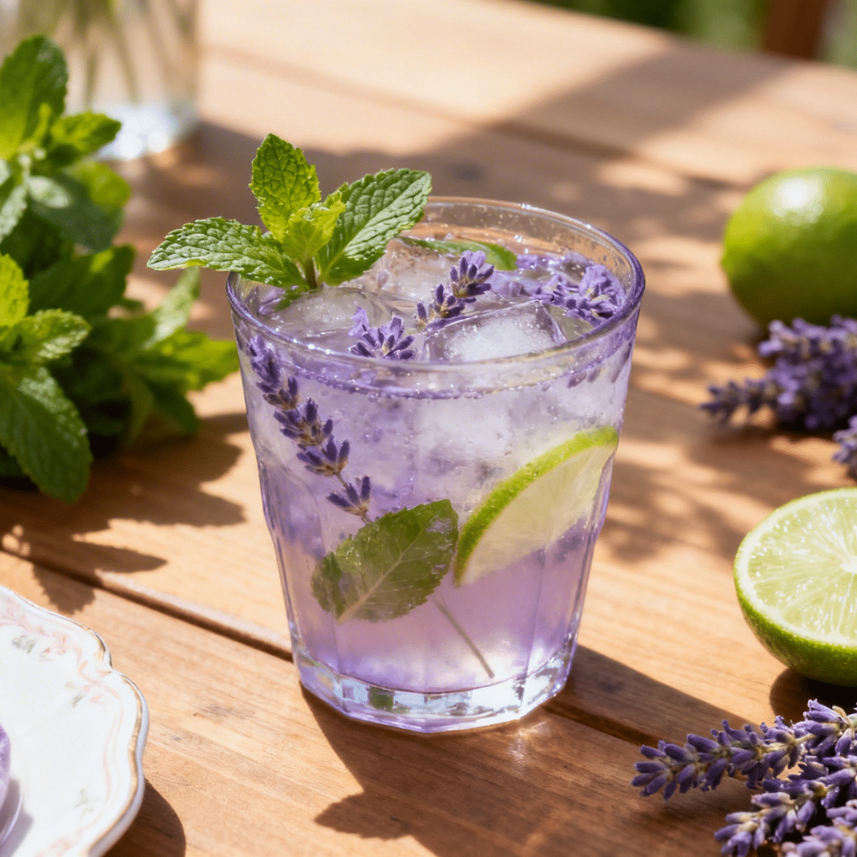 Spring Mocktail: Easy Lavender Mojito Recipe