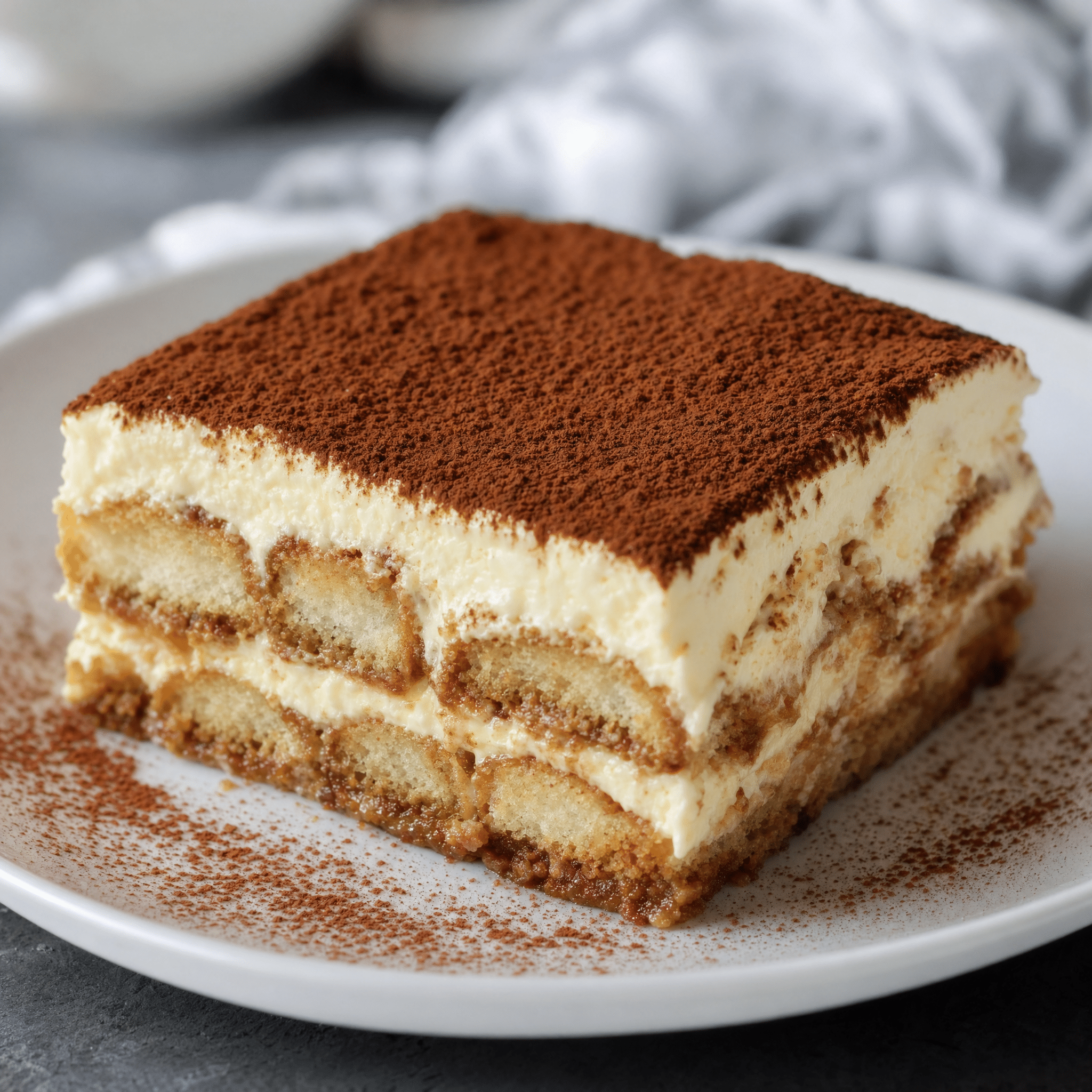 Best Tiramisu Recipe (Easy Classic No-Bake Dessert)