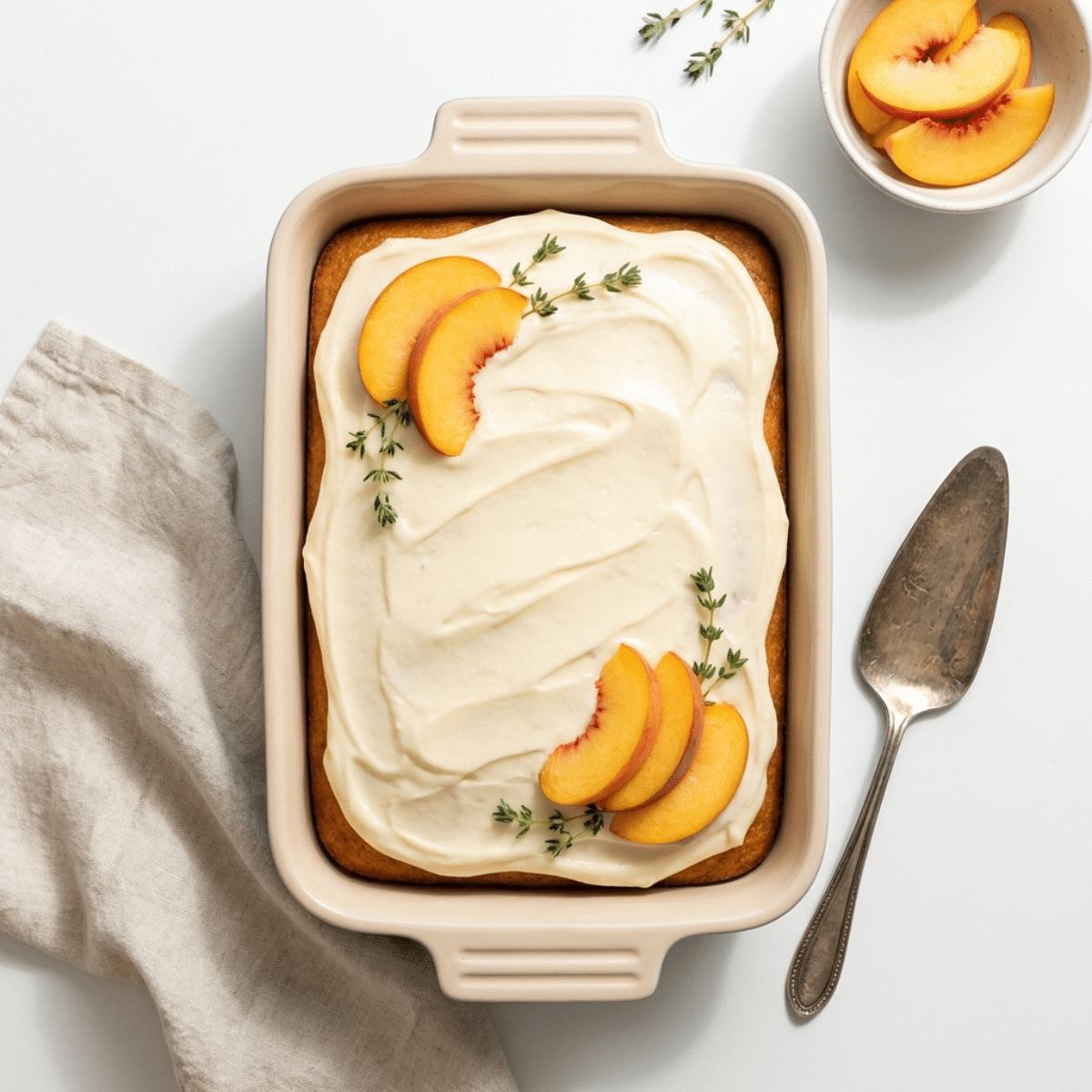 Peach Cake Recipe Easy for Perfect Summer Desserts