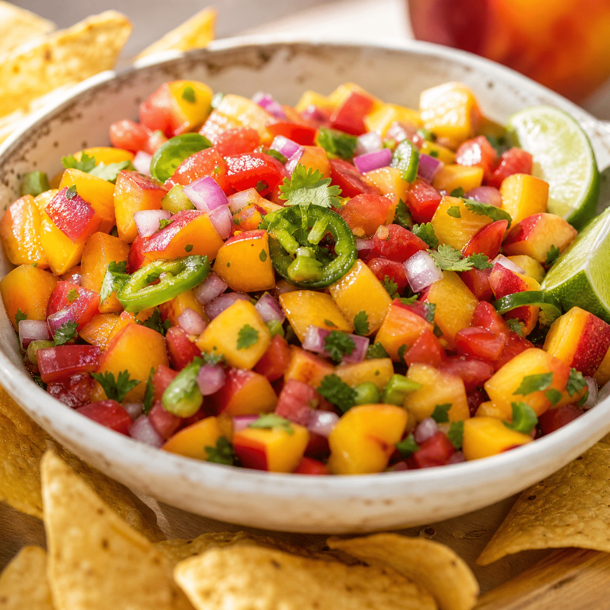 Fresh Peach Salsa Recipe: Easy Homemade Summer Salsa