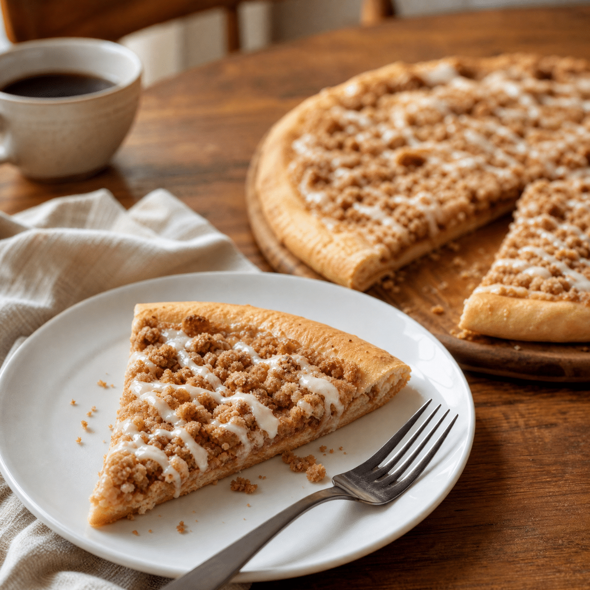 Easy Homemade Cinnamon Dessert Pizza Recipe