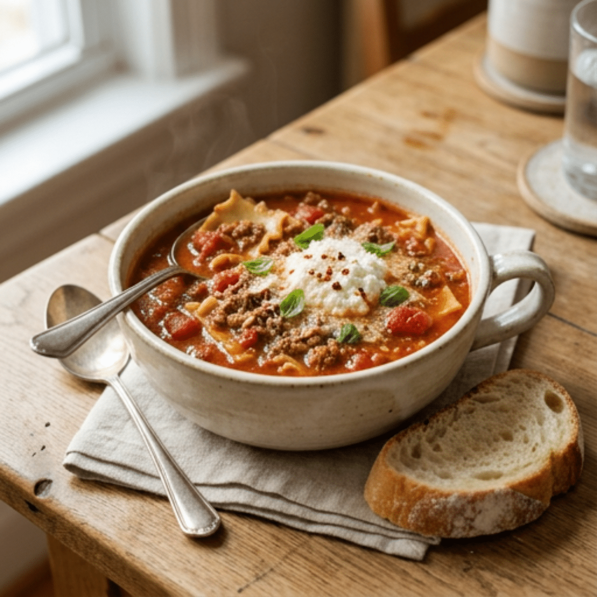 Easy Lasagna Soup Recipe: Cozy One Pot Dinner