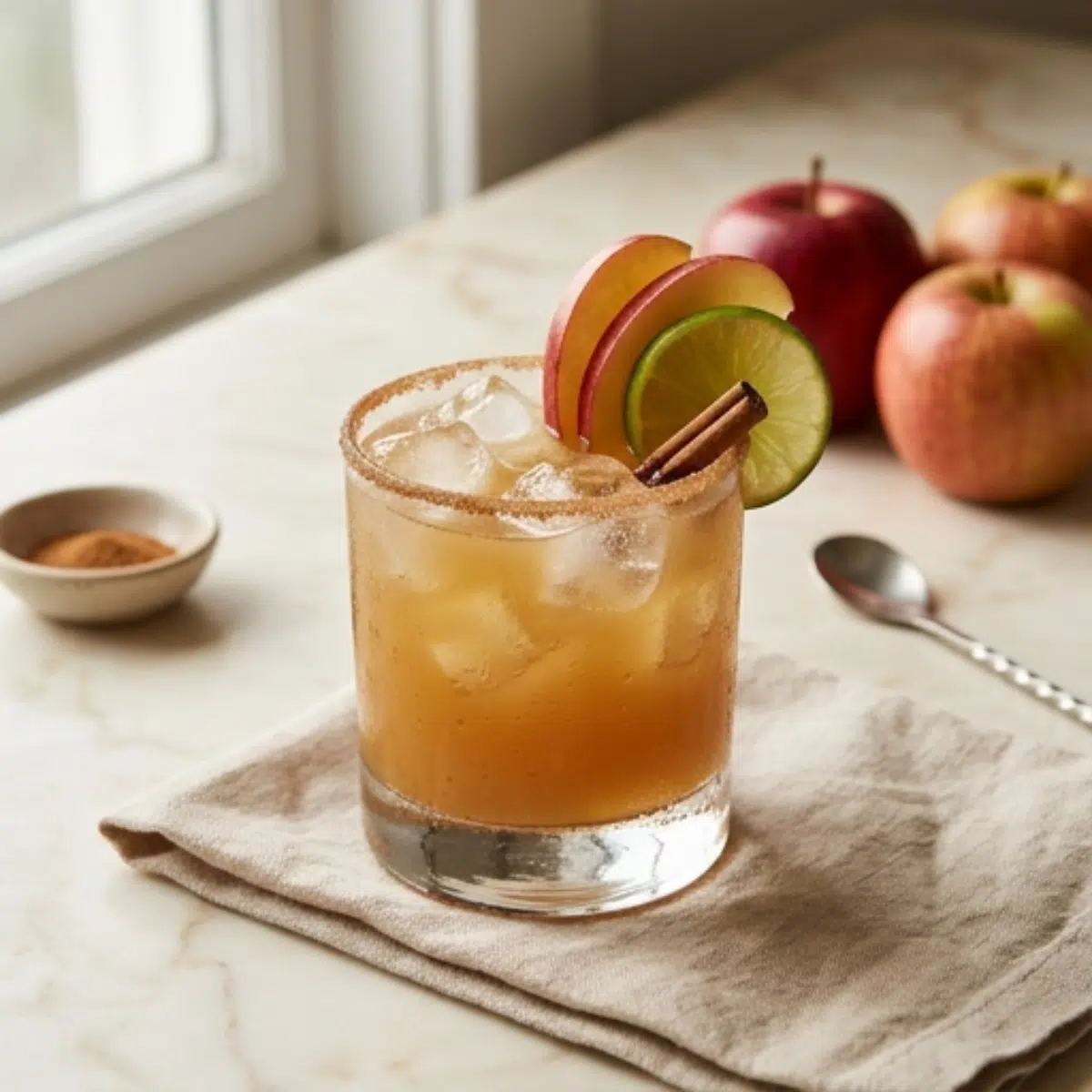 Apple Cider Margarita Recipe (Best 5-Minute Cocktail) Copy